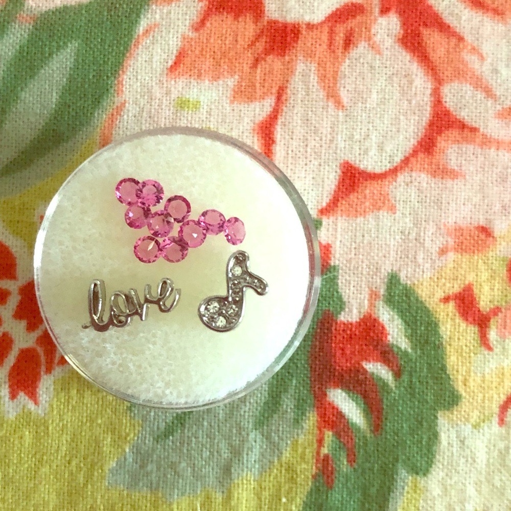 Origami Owl Love Music charm set